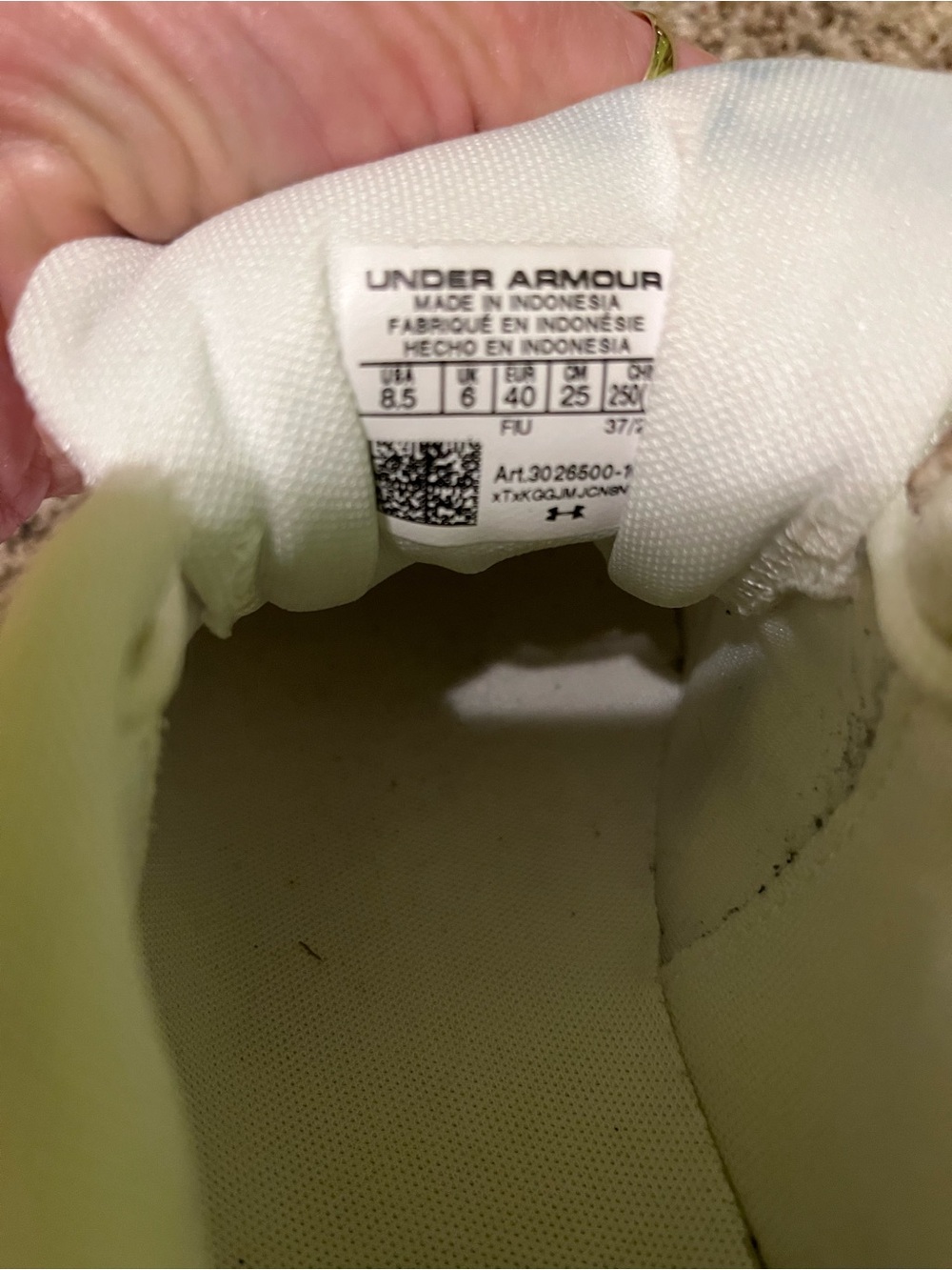 Women’s Under Armour Gemini Charged Athletic Shoes - Picture 6 of 7